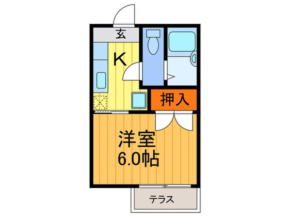 コーポ・マキノの物件間取画像